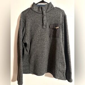 Woolrich Men's grey  Sweatshirt large